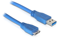 DeLOCK 83502 USB Kabel 5 m USB 3.2 Gen 1 (3.1 Gen 1) USB A Micro-USB B Blau
