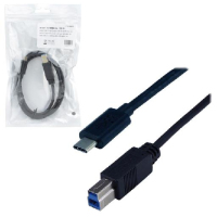 MCL USB 3.1 Type-C / USB 3.0 Type-B 1 m câble USB USB 3.2 Gen 1 (3.1 Gen 1) USB C USB B Noir