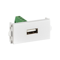 Value A/V-Aansluit-Systeem, USB - Module (1x USB 2.0 Type A)