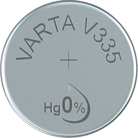 Varta V335 Batterie à usage unique Argent-Oxide (S)