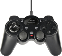 SPEEDLINK THUNDERSTRIKE Noir USB Manette de jeu Analogique/Numérique PC