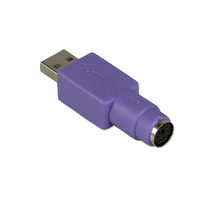 Lindy 70510 tussenstuk voor kabels USB A PS/2