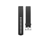 Fitbit FB-160ABBKS slimme draagbare accessoire Band Zwart Elastomeer