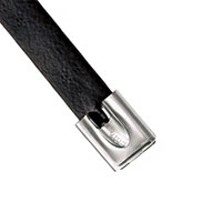 Panduit MLTFC8SH-LP316 serre-câbles Attache de câble détachable Polyester, Acier inoxydable Noir, Acier inoxydable