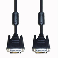 e+p DVI 2/5 DVI-Kabel 5 m Schwarz