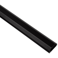 Hama Aluminium Cable Duct, black Kabelrinnensystem