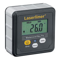 Laserliner MasterLevel Box Pro waterpas Zwart