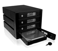 ICY BOX IB-544SSK array di dischi Desktop Nero