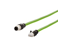 METZ CONNECT 142M4D15010 cable de red Verde 1 m Cat5e S/UTP (STP)