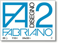Fabriano Album Disegno F2 20 Fogli 24x33 cm ruvido