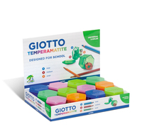 Giotto 233000 temperino Temperamatite manuale Blu, Verde, Arancione, Rosa, Giallo