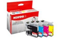 Kores G1525KIT Druckerpatrone Schwarz, Cyan, Magenta, Gelb