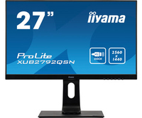 iiyama ProLite XUB2792QSN-B1 monitor komputerowy 68,6 cm (27") 2560 x 1440 px WQXGA LED Czarny