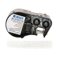 Brady MC-750-595-CL-WT Druckeretikett Transparent Selbstklebendes Druckeretikett