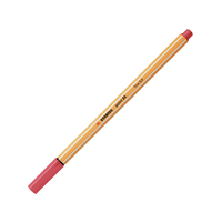 STABILO point 88, premium fineliner 0.4 mm, roestig rood, per stuk