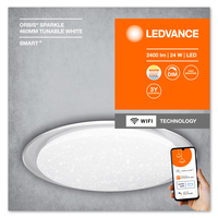 LEDVANCE SMART+ Orbis Sparkle Slimme plafondverlichting Wi-Fi 24 W
