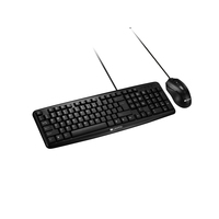 Canyon CNE-CSET1-UK keyboard Mouse included USB QWERTY Black
