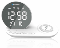 Blaupunkt CR85WH CHARGE Reloj despertador digital Blanco