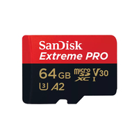 SanDisk Extreme PRO 64 GB MicroSDXC UHS-I Klasa 10