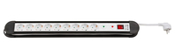 Microconnect GRU000914 prolunghe e multiple 1,4 m 9 presa(e) AC Nero