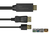 Alcasa HDMI-DP010 video kabel adapter 1 m HDMI Type A (Standaard) DisplayPort Zwart