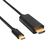 Akyga AK-AV-18 HDMI kábel 1,8 M USB C HDMI A-típus (Standard) Fekete
