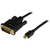 StarTech.com MDP2DVIMM10B video átalakító kábel 3 M mini DisplayPort DVI-D Fekete