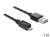 DeLOCK EASY-USB 2.0-A - USB 2.0 micro-B, 1m kabel USB USB A Micro-USB B Czarny