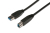 ASSMANN Electronic USB 3.0 Anschlusskabel, Typ A - B St/St, 1.8m, USB 3.0 konform, UL, sw
