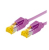 Tecline 1m Cat6a S/FTP netwerkkabel Violet S/FTP (S-STP)