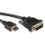 VALUE Câble de raccordement pour écran DVI (18+1) M /HDMI M 3,0m