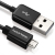deleyCON USB - micro USB USB Kabel 3 m USB 2.0 USB A Micro-USB B Schwarz