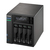 Asustor AS7004T data-opslag-server NAS Ethernet LAN Zwart, Grijs i3-4330