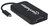Manhattan USB-C 4-in-1 Audio/Video-Konverter, USB 3.1 Typ C-Stecker auf HDMI-/DisplayPort-/VGA-/DVI-Buchse, schwarz