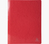 Exacompta 380803B Aktenordner Karton Rot A4