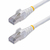 StarTech.com Cable de Red Ethernet CAT8 Blanco de 12m - Snagless - sin Pestillo - 25G/40G - 2000MHz - PoE++ 100W - 26AWG - S/FTP - Alivios de Tensión - Alambre de Cobre Puro - L...