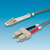 ROLINE Fibre Optic Jumper Cable 50/125µm LC/SC, grey 0.5 m