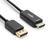 Rocstor Y10C127-B2 video cable adapter 1.8 m DisplayPort HDMI Black