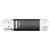 Hama Laeta Twin USB-Stick 256 GB USB Type-A / Micro-USB 3.2 Gen 1 (3.1 Gen 1) Schwarz