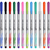 BIC 972135 Filzstift Fein / Mittel Schwarz, Blau, Braun, Grün, Hellblau, Hellgrün, Orange, Pink, Violett, Rot, Gelb
