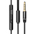 Baseus NGH06-01 słuchawki/zestaw słuchawkowy Douszny Złącze 3,5 mm Czarny