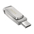 SanDisk Ultra Dual Drive Luxe USB flash drive 128 GB USB Type-A / USB Type-C 3.2 Gen 1 (3.1 Gen 1) Stainless steel