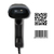 Qoltec 50863 barcode reader Handheld bar code reader 1D/2D LED Black