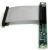 StarTech.com PCI Express Riser Card x8 Left Slot Adapter 1U with Flexible Cable