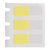 Brady PTL-10-427-YL etykiet do nadruku Żółty Samoprzylepne etykiety do drukowania