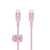Belkin BOOST↑CHARGE PRO Flex USB cable 3 m USB 2.0 USB C Pink