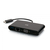 C2G USB-C® auf HDMI®, VGA, USB-A und RJ45 Multiport-Adapter - 4K 30 Hz - Schwarz