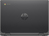 HP Chromebook x360 11 G3 29.5 cm (11.6") Touchscreen HD Intel® Celeron® N4120 4 GB LPDDR4-SDRAM 32 GB eMMC Wi-Fi 5 (802.11ac) ChromeOS Black