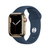 Apple Watch Series 7 OLED 41 mm Digitaal 352 x 430 Pixels Touchscreen 4G Goud Wifi GPS