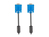 Lanberg CA-VGAC-10CU-0050-BK VGA-Kabel 5 m VGA (D-Sub) Schwarz, Blau